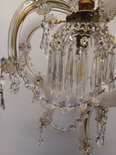 Load image into Gallery viewer, SOLD - Elegant Milk Glass Marie Therese Basket Chandelier
