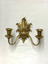Load image into Gallery viewer, Antique Art Nouveau Candle Sconce