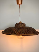 Load image into Gallery viewer, vintage boho wicker cooli pendant light