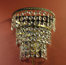 Load image into Gallery viewer, Sold Vintage Art Deco Style Waterfall Wall Light