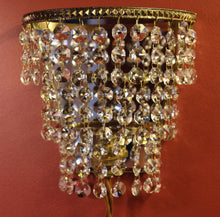 Load image into Gallery viewer, Sold Vintage Art Deco Style Waterfall Wall Light