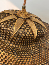 Load image into Gallery viewer, vintage boho wicker cooli pendant light