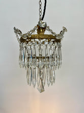Load image into Gallery viewer, 2 tier Waterfall French Chandelier