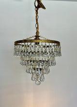 Load image into Gallery viewer, SOLD Stunning Vintage 4 Tier Chandelier