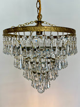 Load image into Gallery viewer, SOLD Stunning Vintage 4 Tier Chandelier