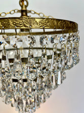 Load image into Gallery viewer, SOLD Stunning Vintage 4 Tier Chandelier