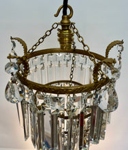Load image into Gallery viewer, Stunning 3 Tier Crown Waterfall Chandelier.