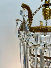 Load image into Gallery viewer, Stunning 3 Tier Crown Waterfall Chandelier.