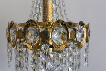 Load image into Gallery viewer, SOLD Pair of 1970's Retro pendant Chandelier shades