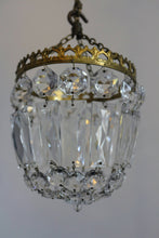 Load image into Gallery viewer, Cute Bag Chandelier Shade with a Brass Crown Top