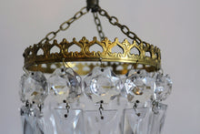 Load image into Gallery viewer, Cute Bag Chandelier Shade with a Brass Crown Top