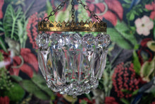 Load image into Gallery viewer, Cute Bag Chandelier Shade with a Brass Crown Top