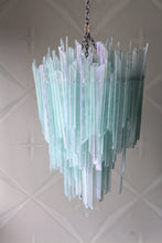 Load image into Gallery viewer, Unique, Iridescent Bespoke Lighting for Staircases, High Ceilings, Kitchen Islands and Entrances