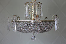 Load image into Gallery viewer, SOLD - Stunning Schonbek Art Deco Empire Basket Chandelier