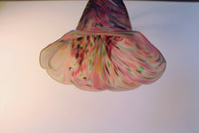 Load image into Gallery viewer, sold Art Nouveau "Gas light' style Wall Light - with a stunning iridescent glass shade.