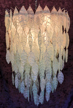 Load image into Gallery viewer, Large Stunning Recycled Glass Chandelier