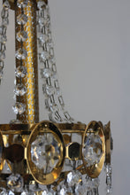 Load image into Gallery viewer, SOLD Pair of 1970's Retro pendant Chandelier shades