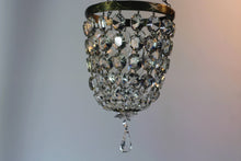 Load image into Gallery viewer, Stunning Lead Cut Crystal Bag Chandelier