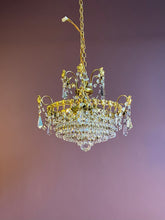 Load image into Gallery viewer, Elegant SCHONBEK Five Tier Crystal Chandelier
