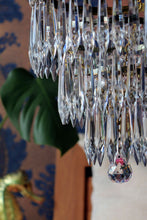 Load image into Gallery viewer, SOLD 3 Tier Waterfall Chandelier