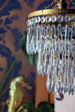 Load image into Gallery viewer, SOLD 3 Tier Waterfall Chandelier