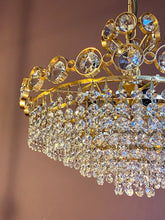 Load image into Gallery viewer, SOLD Vintage Chandelier with a Retro Vibe.