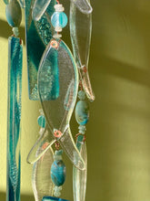 Load image into Gallery viewer, Wind chime suncatcher & candle holder