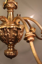 Load image into Gallery viewer, Rococo French Style Solid Brass Cherub 7 Arm Chandelier