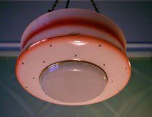 Load image into Gallery viewer, SOLD Gorgeous Mid-Century 1950's Pink, Red and Gold Vintage Flycatcher