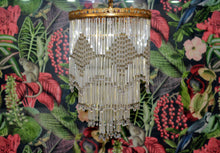 Load image into Gallery viewer, Sold Stunning Art Deco style Vintage 4 Tier Waterfall Chandelier