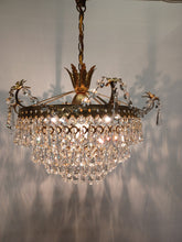 Load image into Gallery viewer, vintage chandelier
