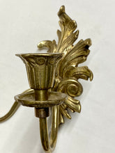 Load image into Gallery viewer, Antique Art Nouveau Candle Sconce
