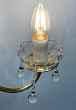 Load image into Gallery viewer, Timeless Brass three arm Chandelier
