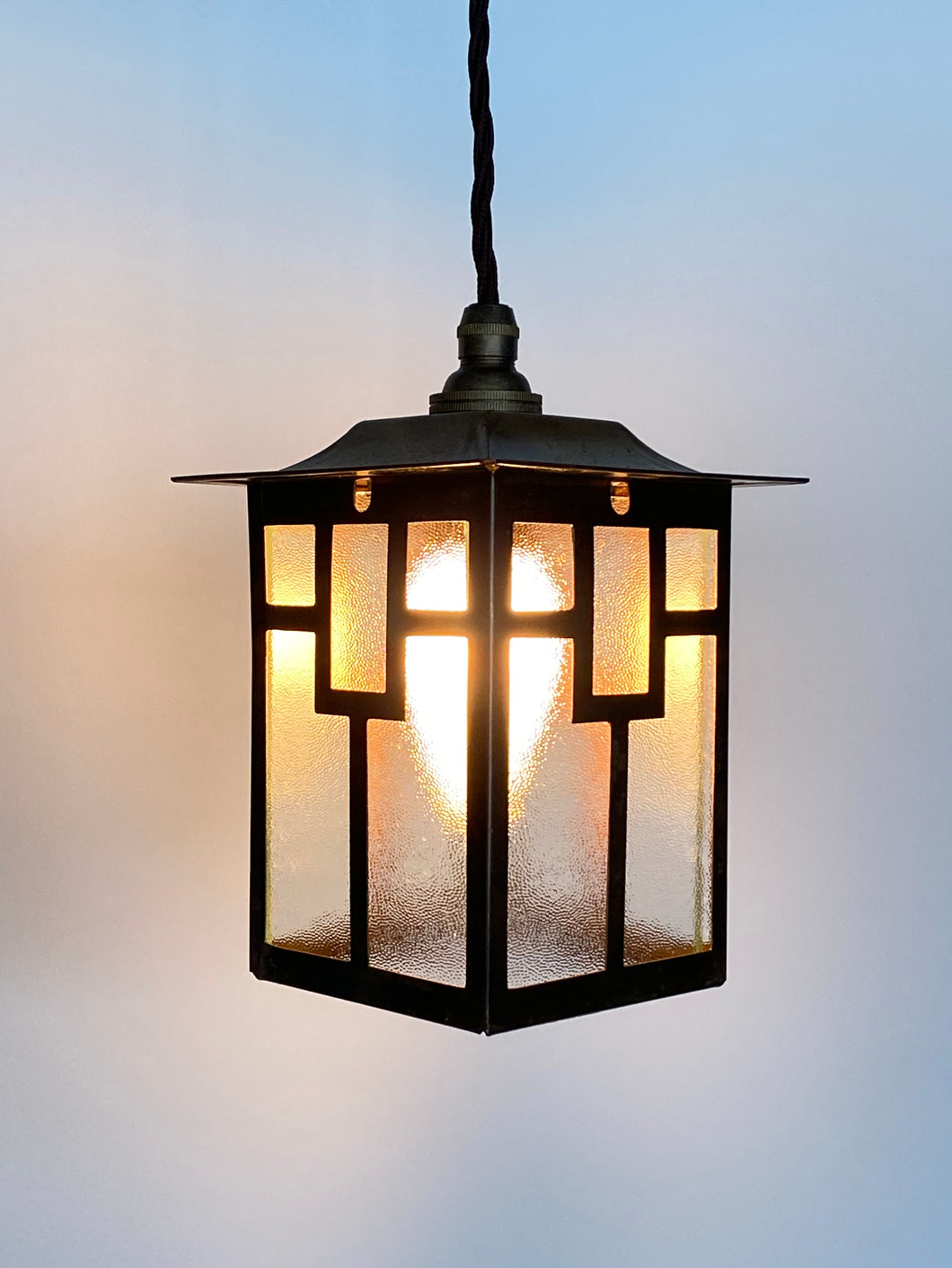 Japanese  style pendant light create mood lighting or perfect for entrance hall
