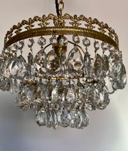 Load image into Gallery viewer, Sold Vintage Three Tier Chandelier
