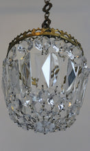 Load image into Gallery viewer, Cute Bag Chandelier Shade with a Brass Crown Top
