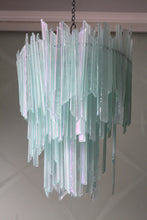 Load image into Gallery viewer, Unique, Iridescent Bespoke Lighting for Staircases, High Ceilings, Kitchen Islands and Entrances
