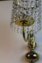 Load image into Gallery viewer, SOLD - Pair of Elegant and Crystal Wall-Lights.
