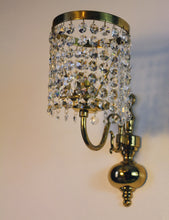 Load image into Gallery viewer, SOLD - Pair of Elegant and Crystal Wall-Lights.
