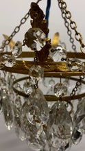 Load and play video in Gallery viewer, Chandelier four tier waterfall chandelier with an abundance of large pear drop crystals
