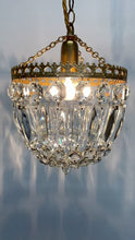 Load and play video in Gallery viewer, SOLD Vintage bag chandelier

