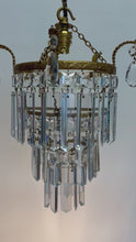 Load and play video in Gallery viewer, Stunning 3 Tier Crown Waterfall Chandelier.
