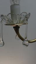 Load and play video in Gallery viewer, Timeless Brass three arm Chandelier
