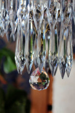 Load image into Gallery viewer, SOLD 3 Tier Waterfall Chandelier
