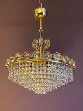 Load image into Gallery viewer, SOLD Vintage Chandelier with a Retro Vibe.
