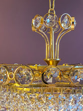 Load image into Gallery viewer, SOLD Vintage Chandelier with a Retro Vibe.
