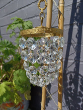 Load image into Gallery viewer, Early 20th Century small bag chandelier
