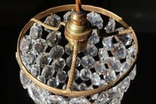Load image into Gallery viewer, Early 20th Century small bag chandelier
